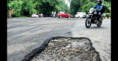 Nearly two thirds of Nagpur roads are decorated with holes, craters