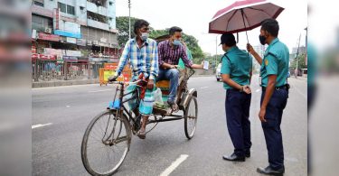 Jalan Patrol Bangladesh Army in Strict Locking