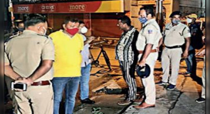 Trinamool leader was shot dead by armed thugs in Birati