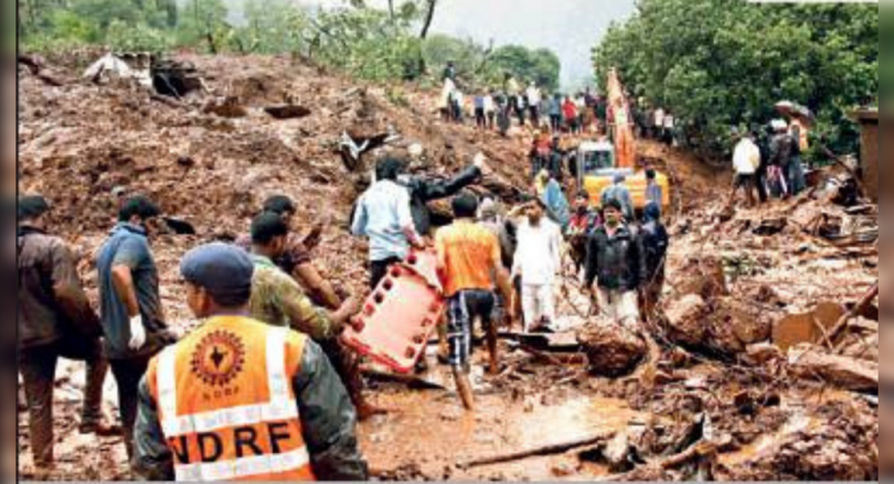The 2016 report on 23 villages was prone to landslides in Pune collected dust