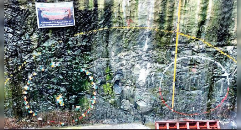 Tunnel-Boring Metro Engine Reaches Buddhwar Peth STN Site