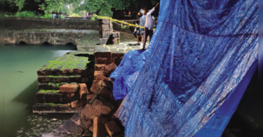 Goa: Part of the Safa Mosque treated with ASI collapsed due to rain