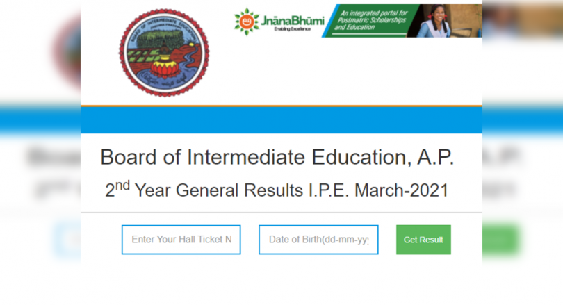 AP Inter 2nd Results Year 2021 Announced, This Direct Link