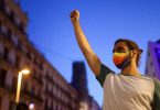 Protests in Spain against the alleged racial crime of LGBT