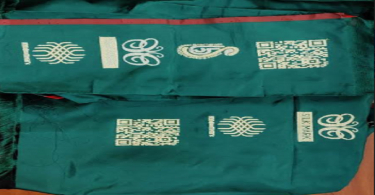 QR code and Weaved logo will notify the identity of the original Handloom banarasi sarees