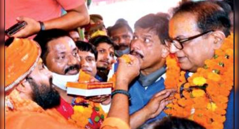 Audia Mayawati called RAM, Brahmana at the Ayodhya stage