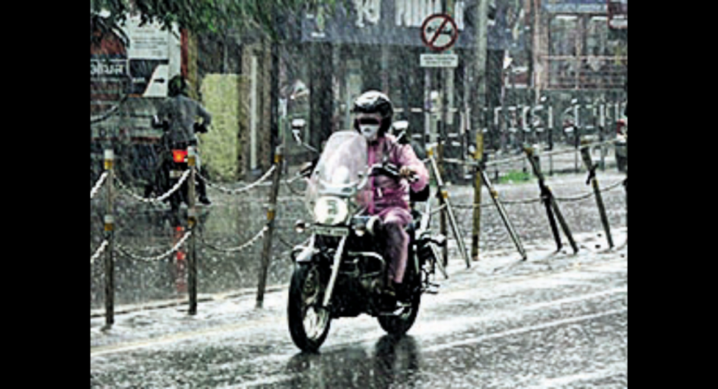 Hourlong Rain Relief for hot and humid guwahati
