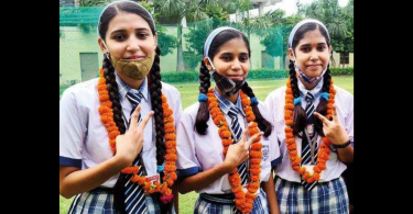 Three patterns for Triplets ICSE Lucknow Topper