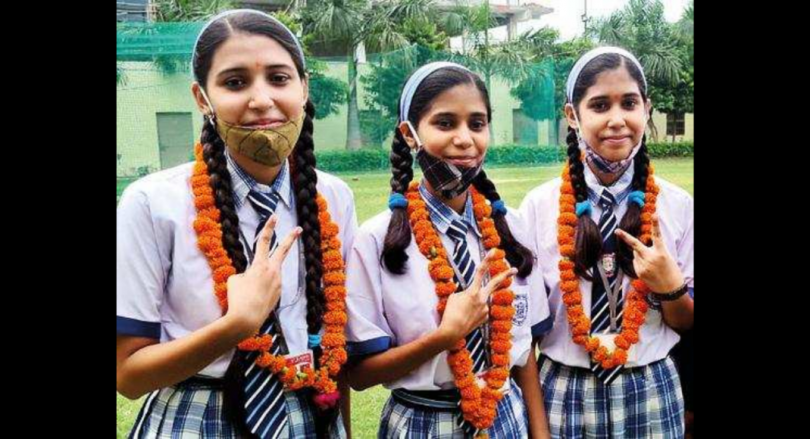 Three patterns for Triplets ICSE Lucknow Topper