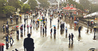 Heavy rain is likely next week on a cellphone