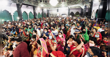 Covid Protocol applies to Throws at the Mahakal Temple in Ujjain