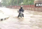 Heavy rain caused a wide waterlogging in Delhi