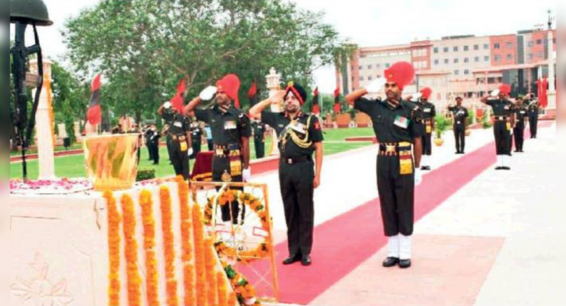 Cargil Vijay Diwas is celebrated at Jaipur