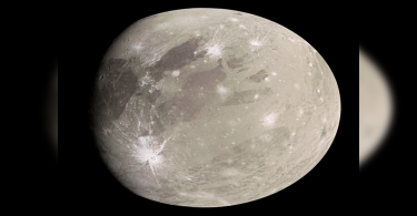 Hubble NASA found evidence of water vapor in the atmosphere of the month of Jupiter