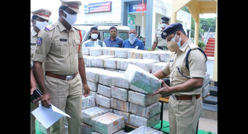 4383 kilo marijuana worth 8.4 crore confiscated