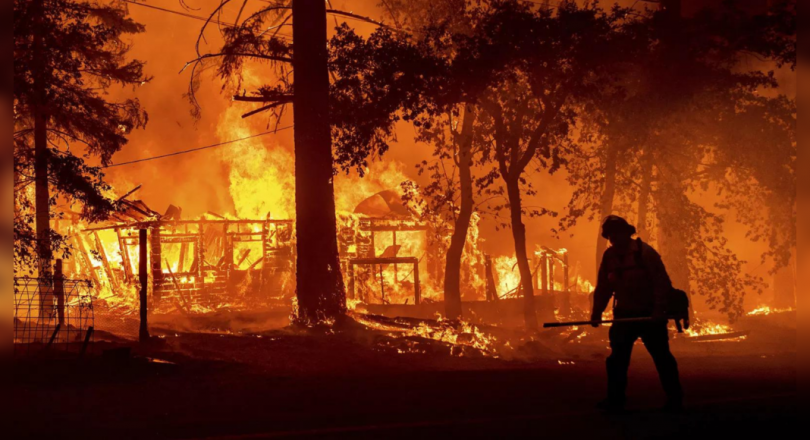 California, Governor Nevada to meet the big windfire site