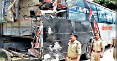 18 was destroyed in sleep as a truck hit a bus in Barbanki