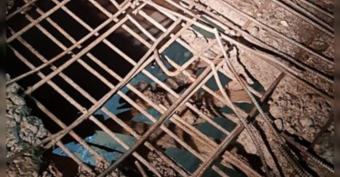 Mumbra bypass is closed for traffic during rain damage