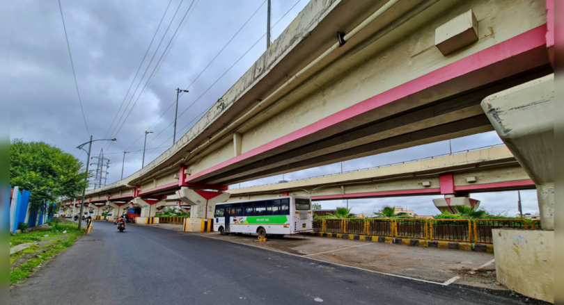 Part of Pimpri Chinchwad waits for a smart road