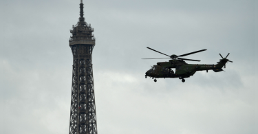 Equatorial Guinea held the French military helicopter