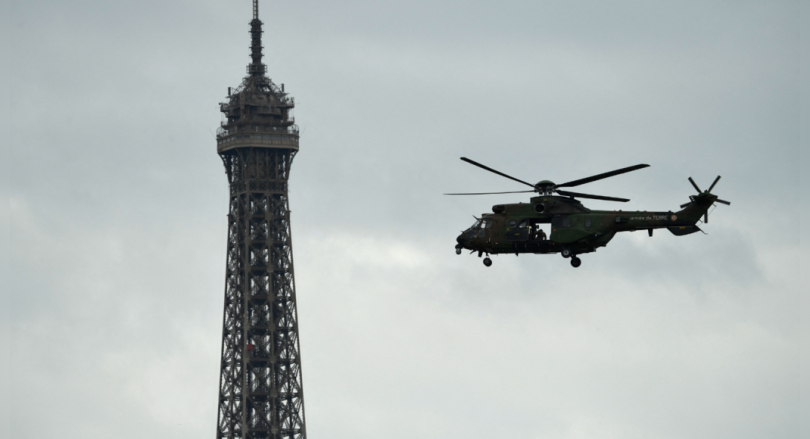 Equatorial Guinea held the French military helicopter