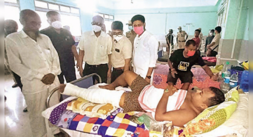 The Assam government denies the blockade on the national highway to Mizoram