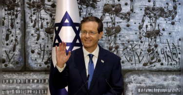 Israeli president launched the drive to give Covid-19 third shots to more than 60s