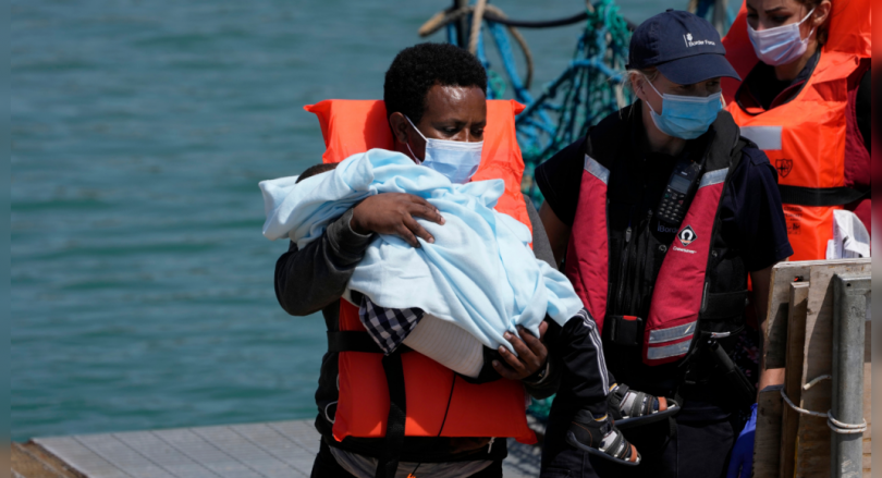 English lawmaker said the conditions for the 'surprising' migrant channel '