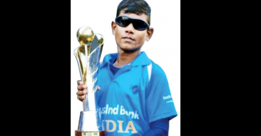 Gujarat: Cricketer blind on a daily wage