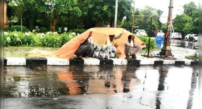 Rain Lashes Many districts in East Rajasthan