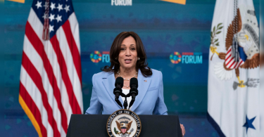 Gender equality makes democracy stronger, said Kamala Harris