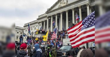 The US said the 'pipe bomb' was found in the house of a former police charged in the Capitol attack