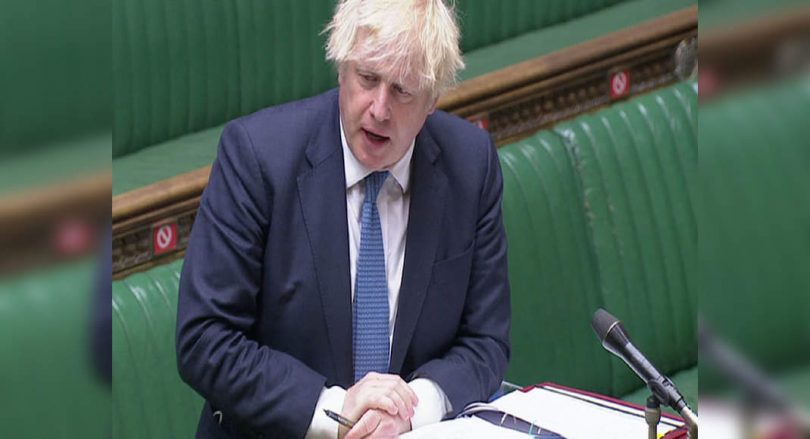 UK PM Boris Johnson vowed to overcome the online racist abuse