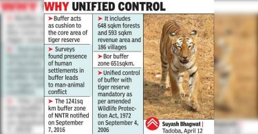 For more than 5 years, Maha Govt sits above the planned control of the Unified Drill and Nagzira