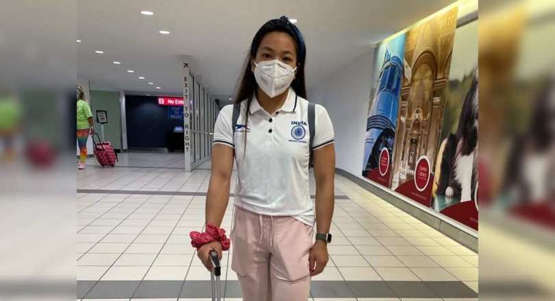 Weightlifter Mirabai Chanu left for the Tokyo Olympics