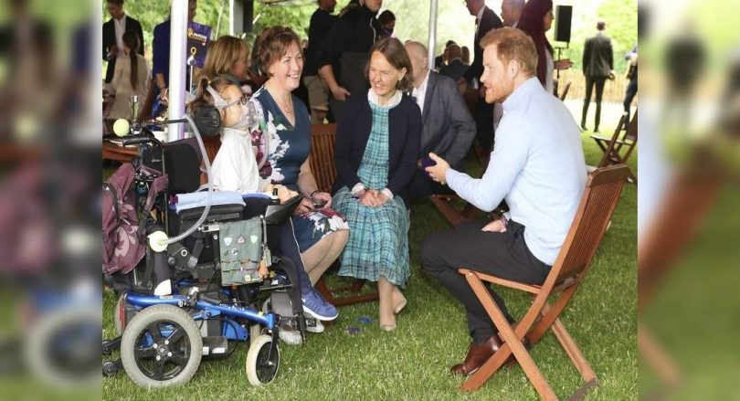 Prince Harry paid a surprise visit to the London charity event