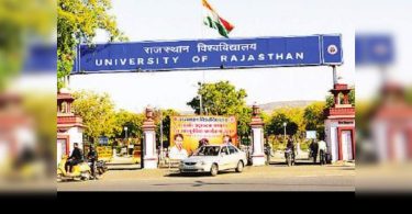 The University of Rajasthan's PG exam started July 29