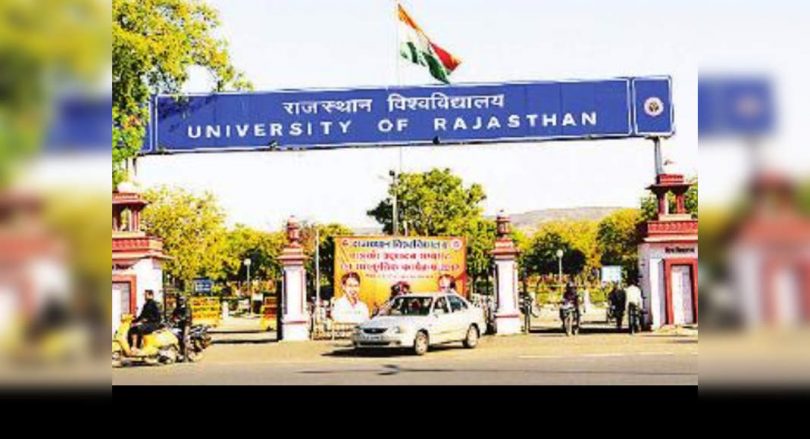 The University of Rajasthan's PG exam started July 29