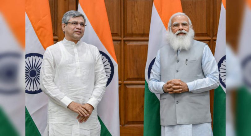 PM Modi extends birthday greetings for the Ashwini Vaishnaw Railway Minister