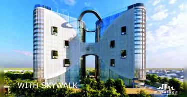 In the first in Uttar Pradesh east, large trees were transplanted to empty the soil for ICC