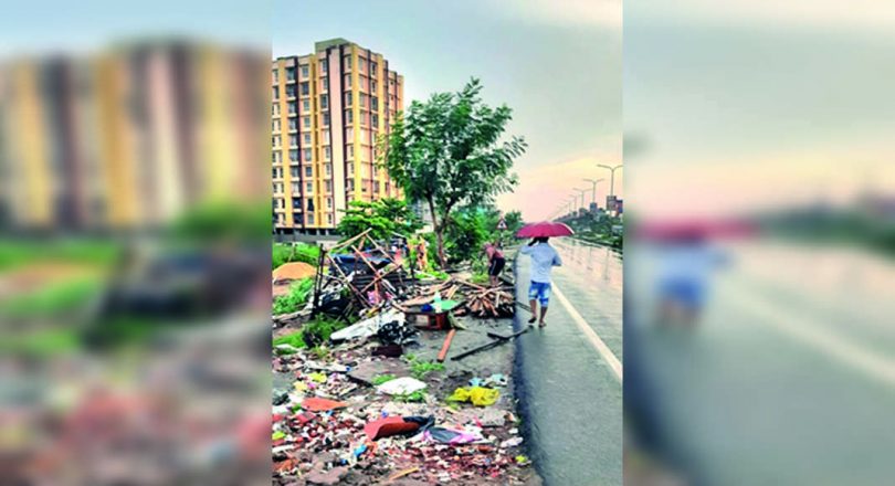 WB: 200 Illegal Shops are destroyed along Belgharia e-way