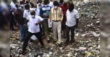 Truck paths that will be sealed to save Lake Porur Chennai