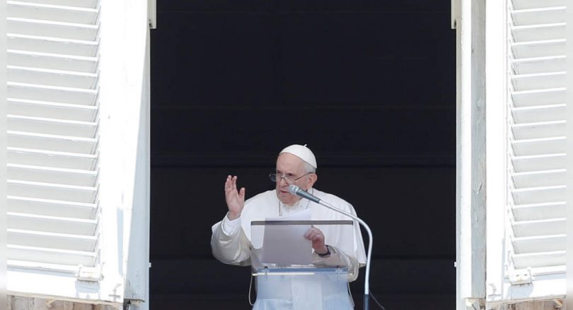 2 weeks after surgery, Pope Francis appeared in the Vatican window