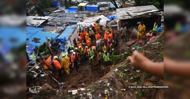Mumbai Rain: 19 Killed as a wall collapsed on a slum