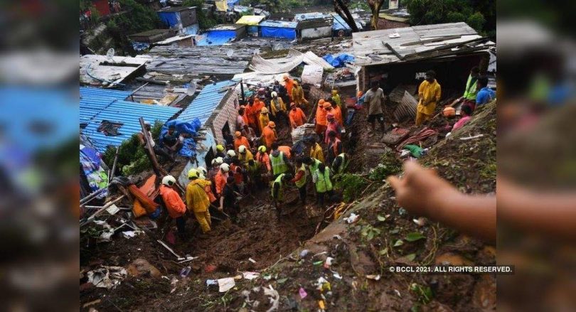 Mumbai Rain: 19 Killed as a wall collapsed on a slum