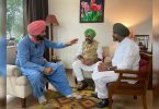 Punjab Congress Crisis: Navjot Singh Sidhu Meets Gurkirat Singh Kotli, Lakhvir Singh Lakh in Ludhiana