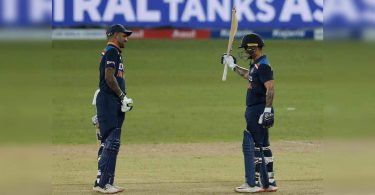 Ishan Kishan registered fifty seconds on ODI's debut