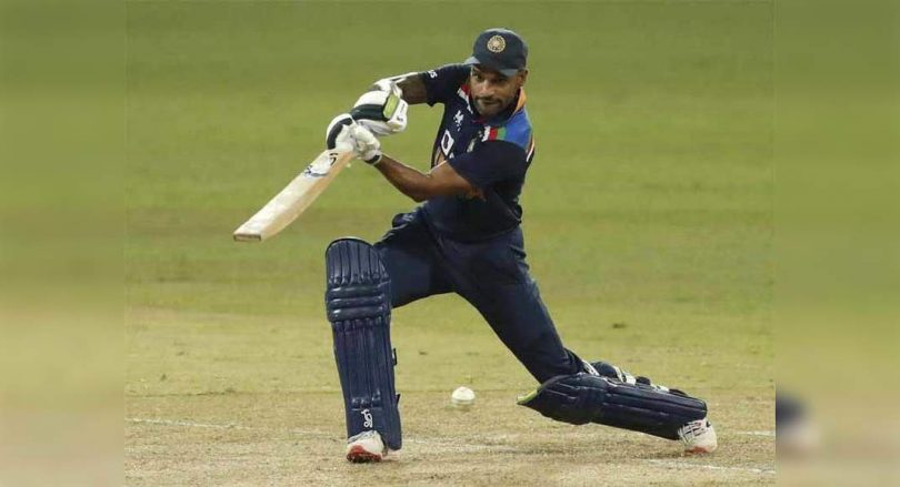 Shikhar Dhawan became the 10 Indian Batsman to score 6000 ODI