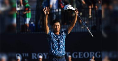 Morikawa's debut survived Spieth to win an open British