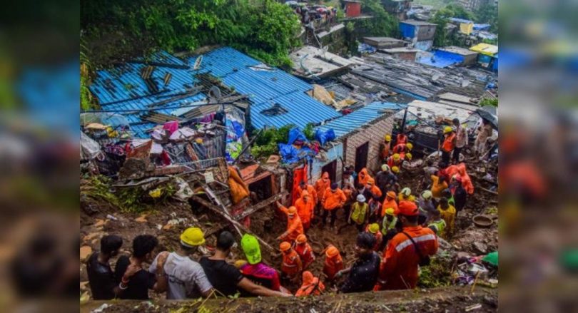 Rain Fury kills 33 in Mumbai, Air Mud, Rail, Traffic Road